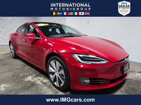 Used 2021 Tesla Model S Long Range AWD/4WD image 1