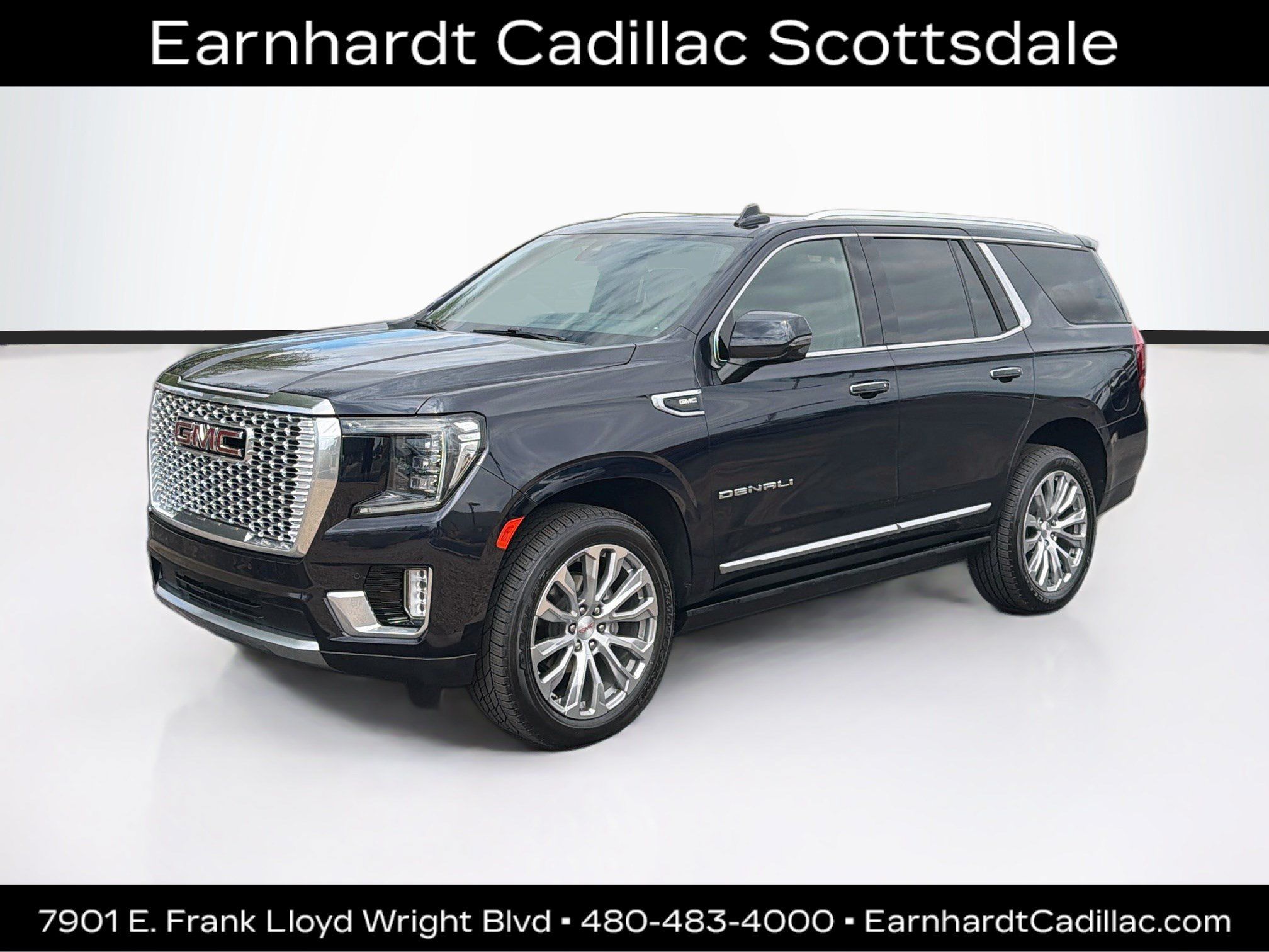 Used 2022 GMC Yukon Denali w/ Denali Premium Package RWD image 1