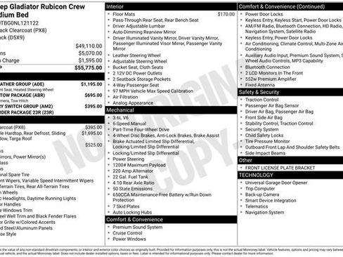 Used 2022 Jeep Gladiator Rubicon w/ Cold Weather Group image 35