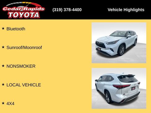 Used 2022 Toyota Highlander Platinum AWD/4WD image 21
