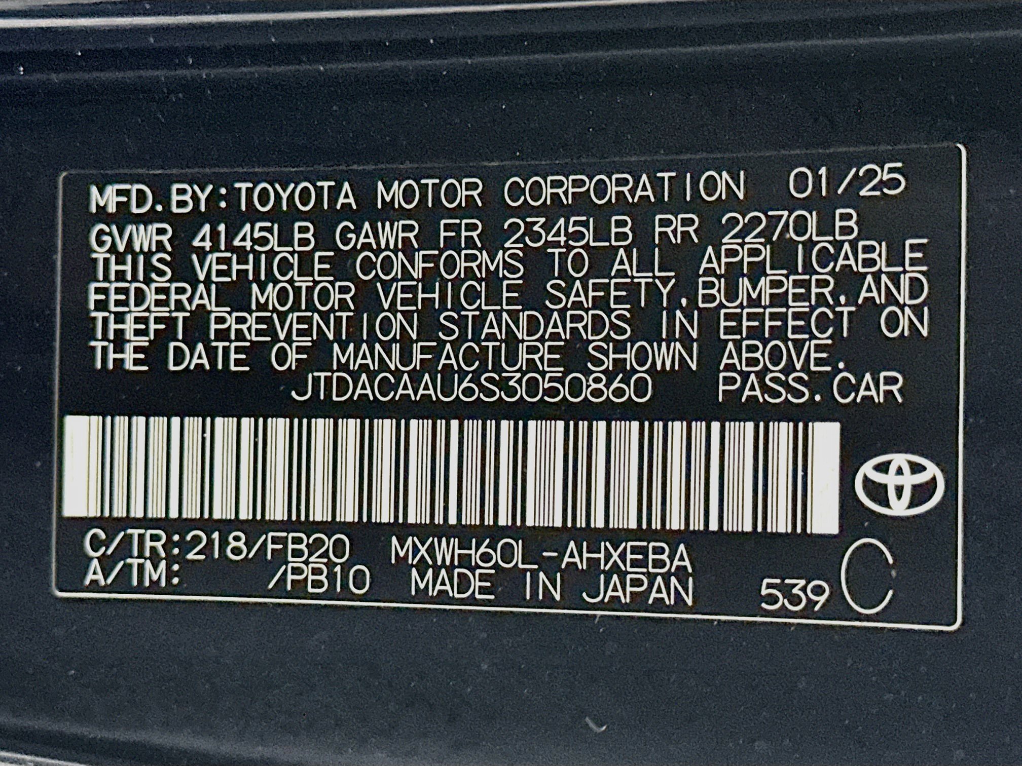 Used 2025 Toyota Prius LE FWD image 12