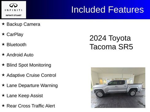Used 2024 Toyota Tacoma SR5 RWD image 2