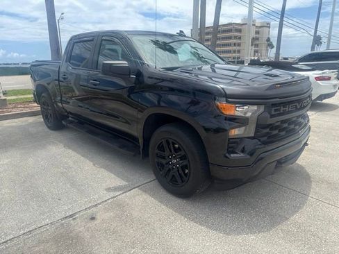 Used 2024 Chevrolet Silverado 1500 Custom w/ LPO, Dark Essentials Package RWD image 1
