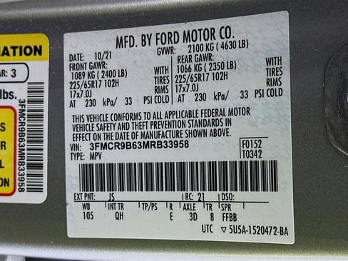 Used 2021 Ford Bronco Sport Big Bend image 12