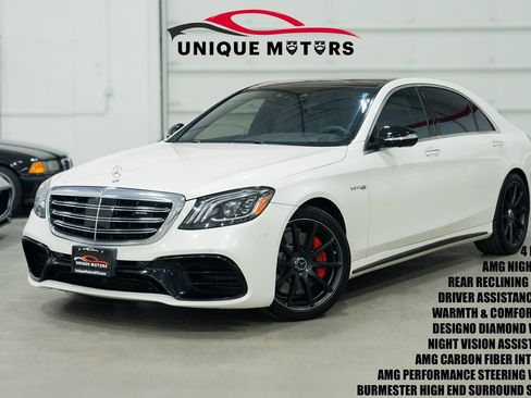 Used 2018 Mercedes-Benz S 63 AMG 4MATIC Sedan image 1