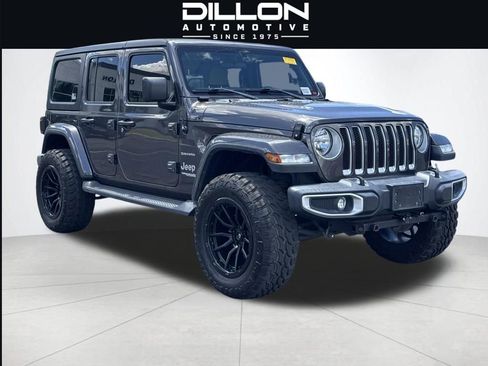 Used 2020 Jeep Wrangler Unlimited Sahara w/ Safety Group AWD/4WD image 7