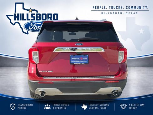 Certified 2023 Ford Explorer Limited w/ Limited Technology Package RWD image 6