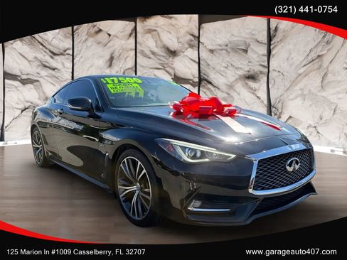 Used 2018 INFINITI Q60 3.0t Luxe w/ Sensory Package 3.0T Luxe image 1