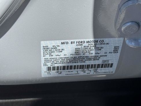 New 2026 Ford Explorer ST-Line w/ ST-Line Street Pack AWD/4WD image 17
