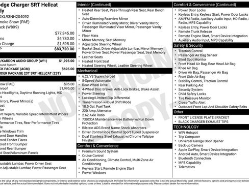 Used 2022 Dodge Charger SRT Hellcat w/ Harman/Kardon Audio Group image 36