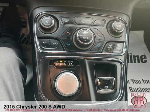 Used 2015 Chrysler 200 S w/ Navigation & Sound Group I AWD/4WD image 16