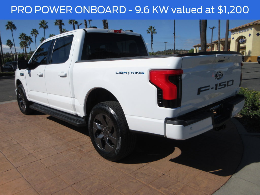 Certified 2024 Ford F150 Lightning Flash w/ Max Trailer Tow Package AWD/4WD image 2