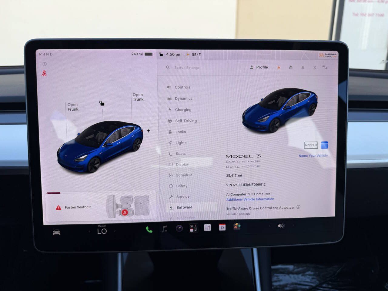 Used 2018 Tesla Model 3 Long Range AWD/4WD image 11