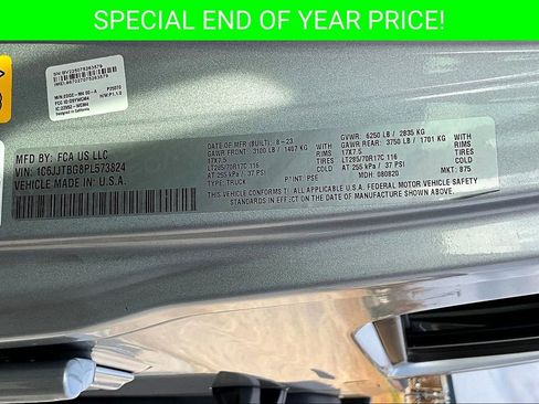 Used 2023 Jeep Gladiator Rubicon w/ LED Lighting Group image 20