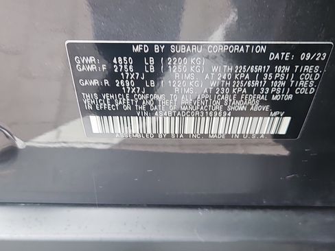 Used 2024 Subaru Outback Premium image 7