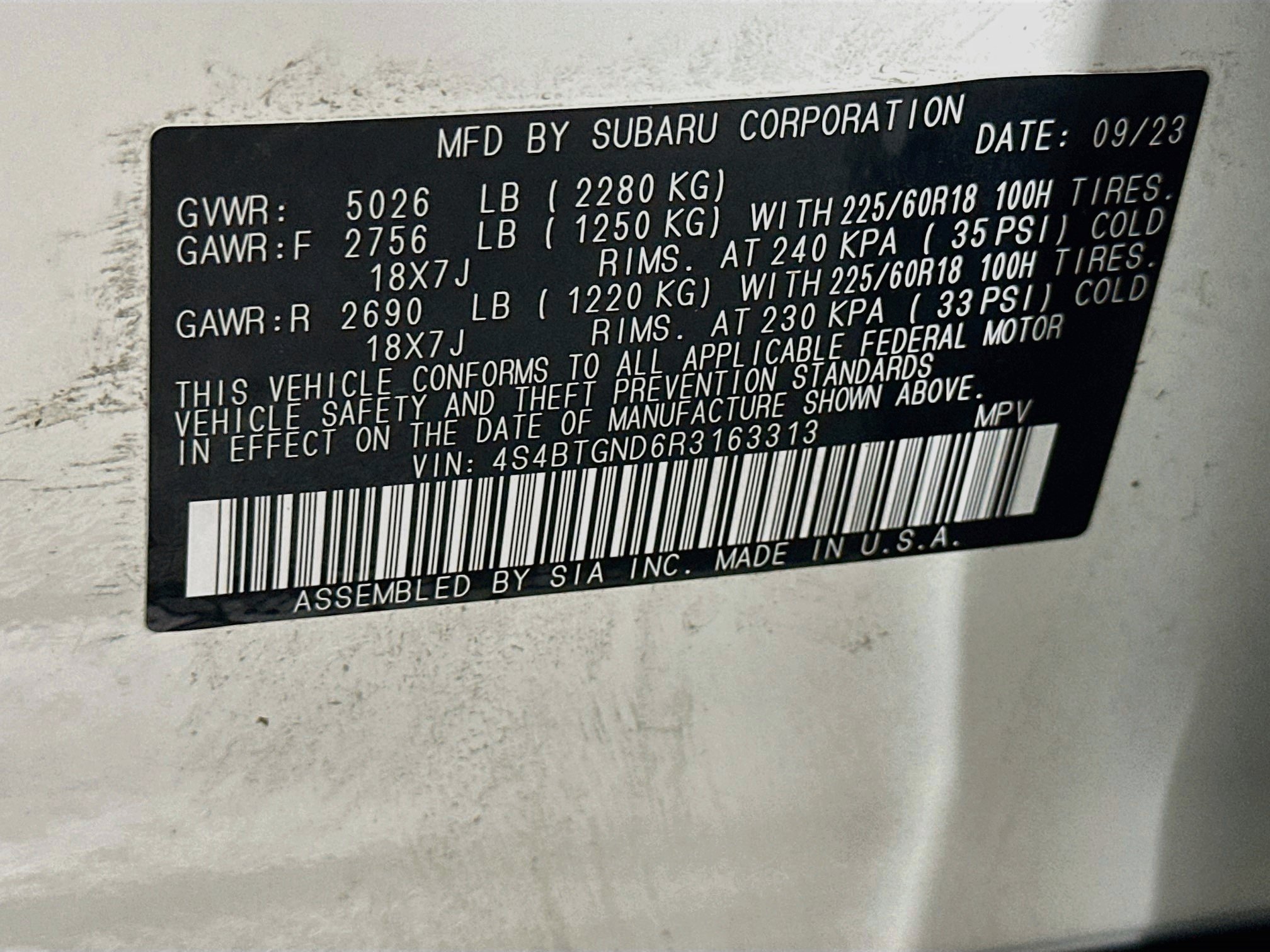 Used 2024 Subaru Outback Limited XT AWD/4WD image 12