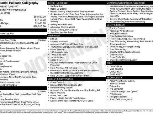 New 2026 Hyundai Palisade Calligraphy image 4