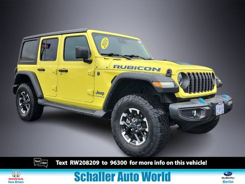 Used 2024 Jeep Wrangler Unlimited Rubicon 4xe AWD/4WD image 1