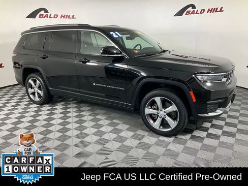 Certified 2021 Jeep Grand Cherokee L Limited w/ Luxury Tech Group II image 1