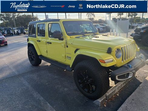 Used 2022 Jeep Wrangler Unlimited Sahara w/ Cold Weather Group image 1