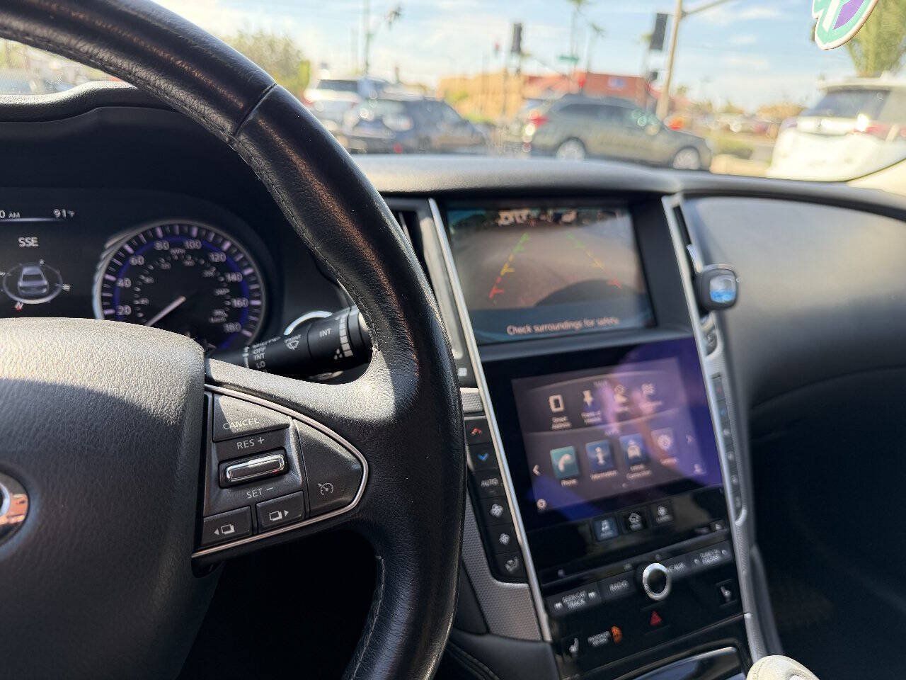 Used 2015 INFINITI Q50 Premium w/ Navigation Package RWD image 16