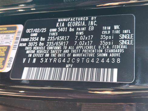 New 2026 Kia Sorento LX image 29