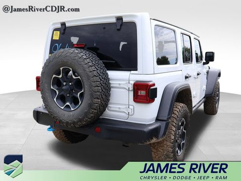 Used 2023 Jeep Wrangler Unlimited Rubicon 4xe w/ Steel Bumper Group AWD/4WD image 13