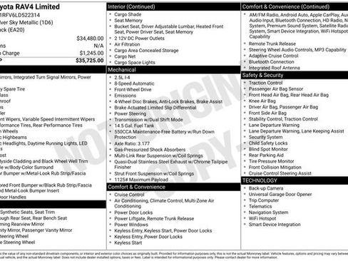 Used 2020 Toyota RAV4 Limited image 27