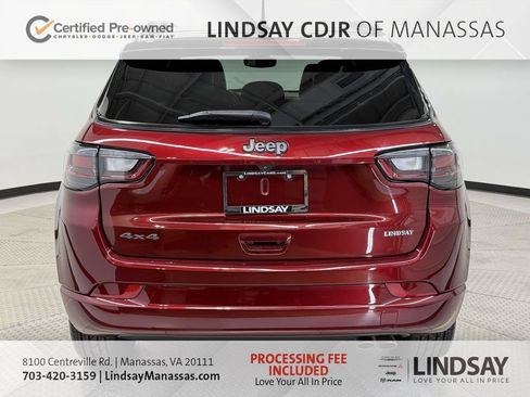 Certified 2022 Jeep Compass High Altitude AWD/4WD image 8