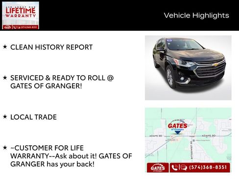 Used 2020 Chevrolet Traverse Premier w/ LPO, Floor Liner Package AWD/4WD image 7