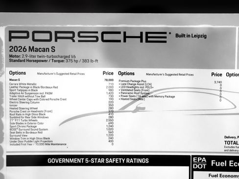 New 2026 Porsche Macan S image 29