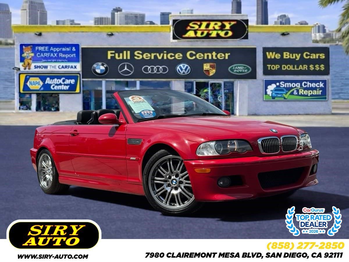 Used 2002 BMW M3 Convertible RWD image 1