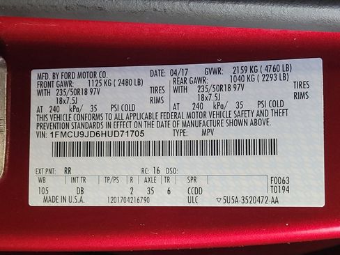 Used 2017 Ford Escape Titanium AWD/4WD image 33