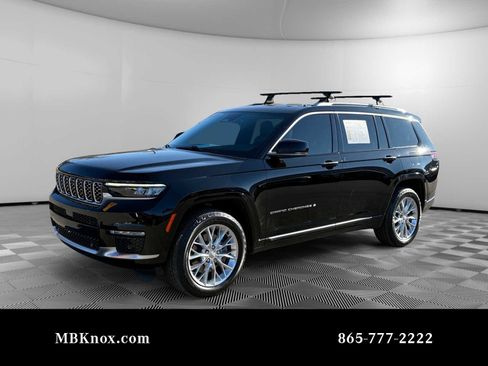 Used 2021 Jeep Grand Cherokee L Summit w/ Advanced Protech Group IV image 1