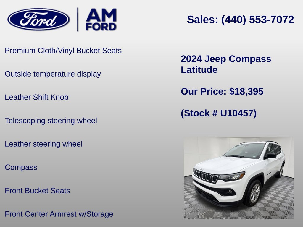 Used 2024 Jeep Compass Latitude AWD/4WD image 18