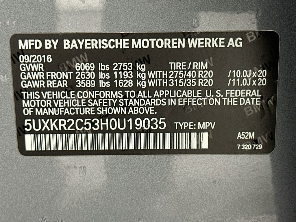Used 2017 BMW X5 sDrive35i RWD image 33