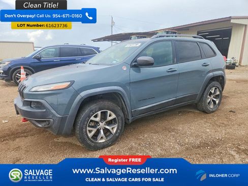 Used 2015 Jeep Cherokee Trailhawk AWD/4WD image 1