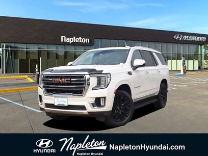 Used 2021 GMC Yukon SLT w/ Rear Media and Nav Package