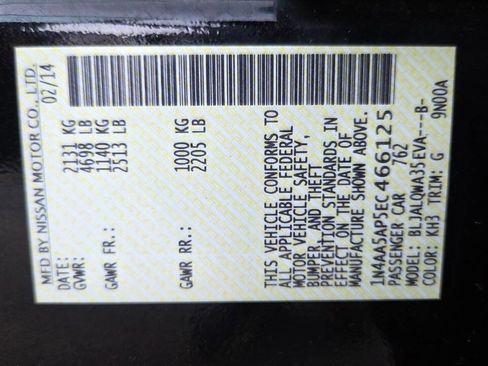 Used 2014 Nissan Maxima 3.5 S FWD image 48