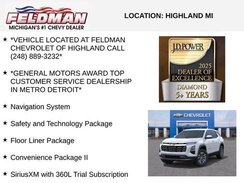 New 2026 Chevrolet Equinox LT w/ Convenience Package II AWD/4WD image 3
