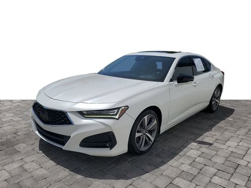 Used 2021 Acura TLX w/ Advance Package FWD image 3
