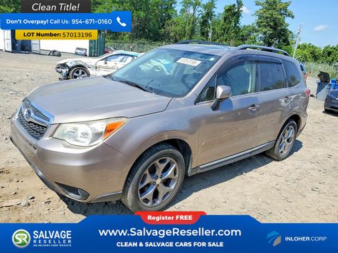 Used 2015 Subaru Forester 2.5i Touring w/ Eyesight & Navigation System AWD/4WD image 1