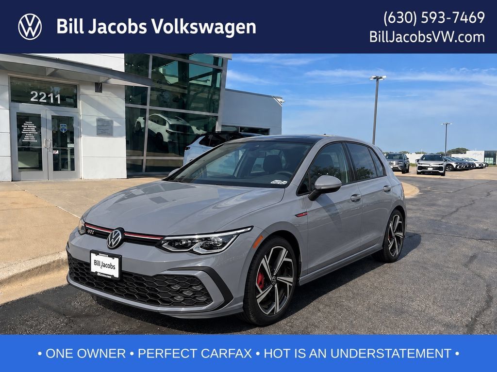 Used 2024 Volkswagen GTI SE w/ SE Leather Seats Package FWD image 1
