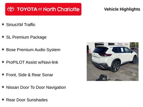 Used 2022 Nissan Rogue SL w/ SL Premium Package FWD image 5