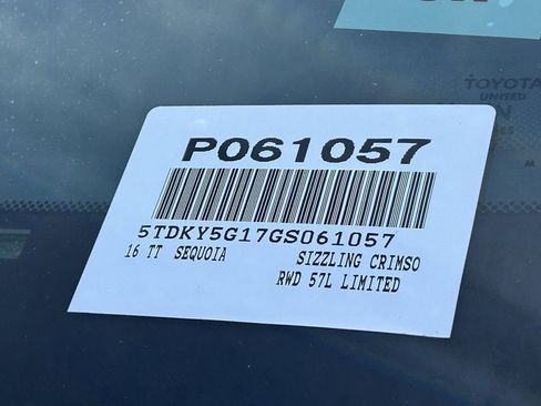Used 2016 Toyota Sequoia Limited image 34