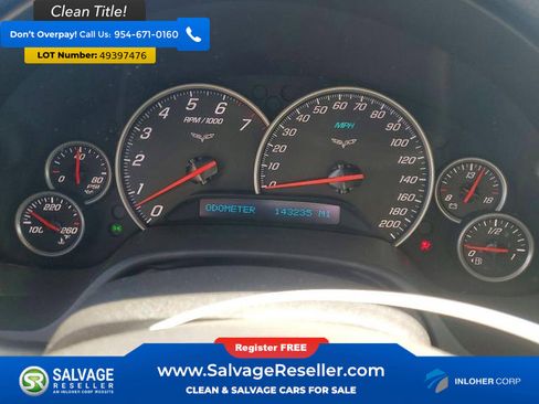 Used 2006 Chevrolet Corvette Convertible w/ Preferred Equipment Group RWD image 12