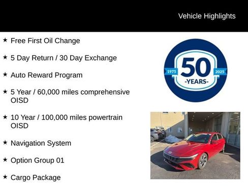 Certified 2025 Hyundai Elantra SEL image 5