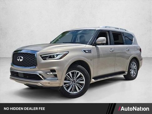 Used 2019 INFINITI QX80 Luxe w/ Proassist Package RWD image 1