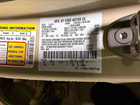 New 2025 Ford Bronco Sport Outer Banks w/ Sasquatch Outer Banks Package image 21