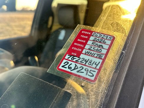 New 2026 RAM 2500 Tradesman w/ Chrome Appearance Group RWD image 25